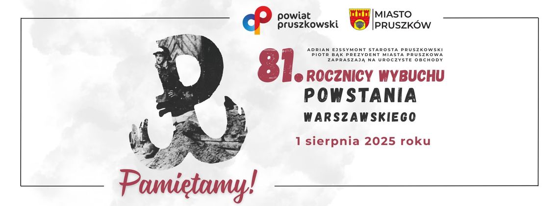 Obchody 81. rocznicy wybuchu Powstania Warszawskiego w Pruszkowie