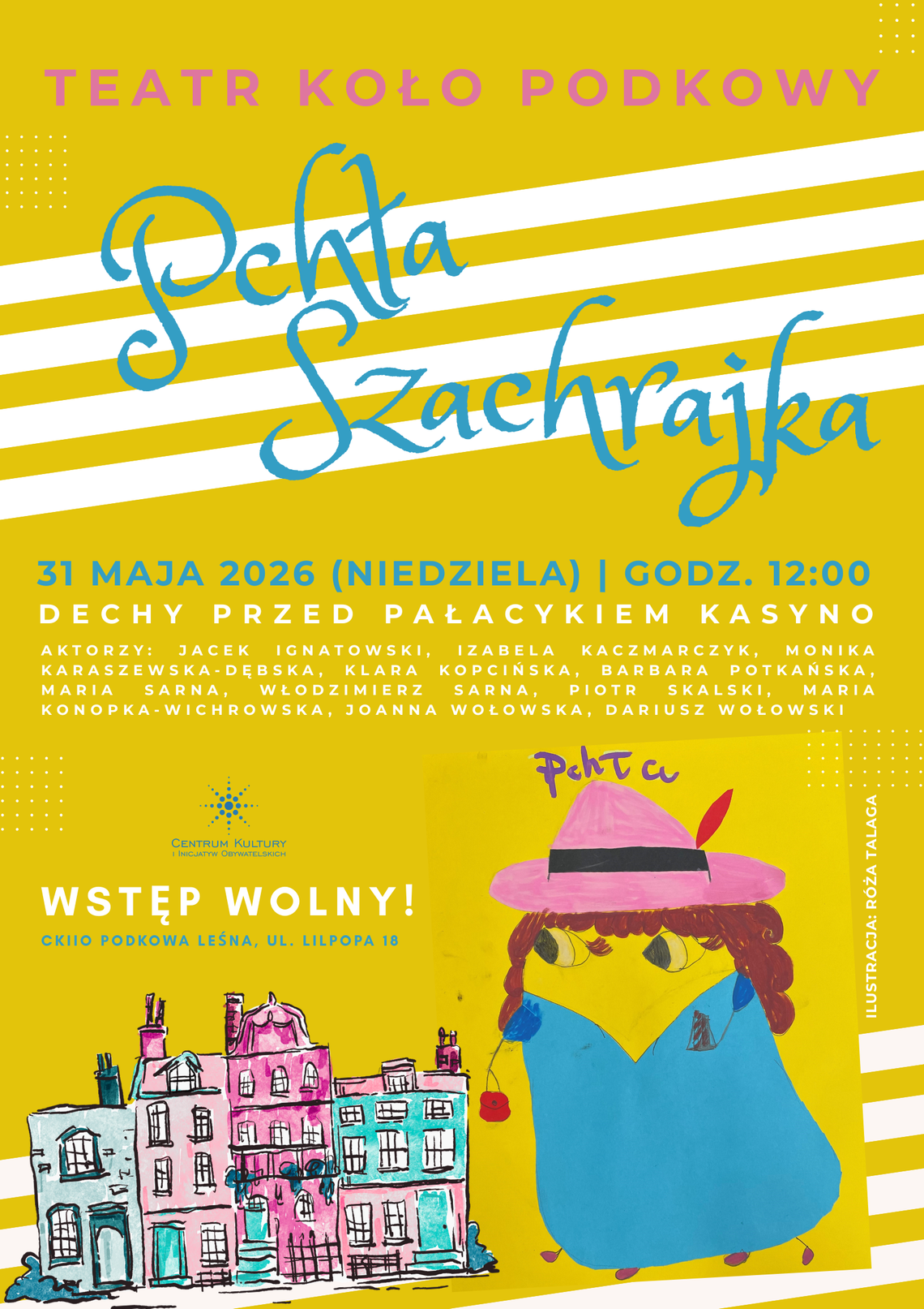 „Pchła Szachrajka” – teatr KOŁO PODKOWY