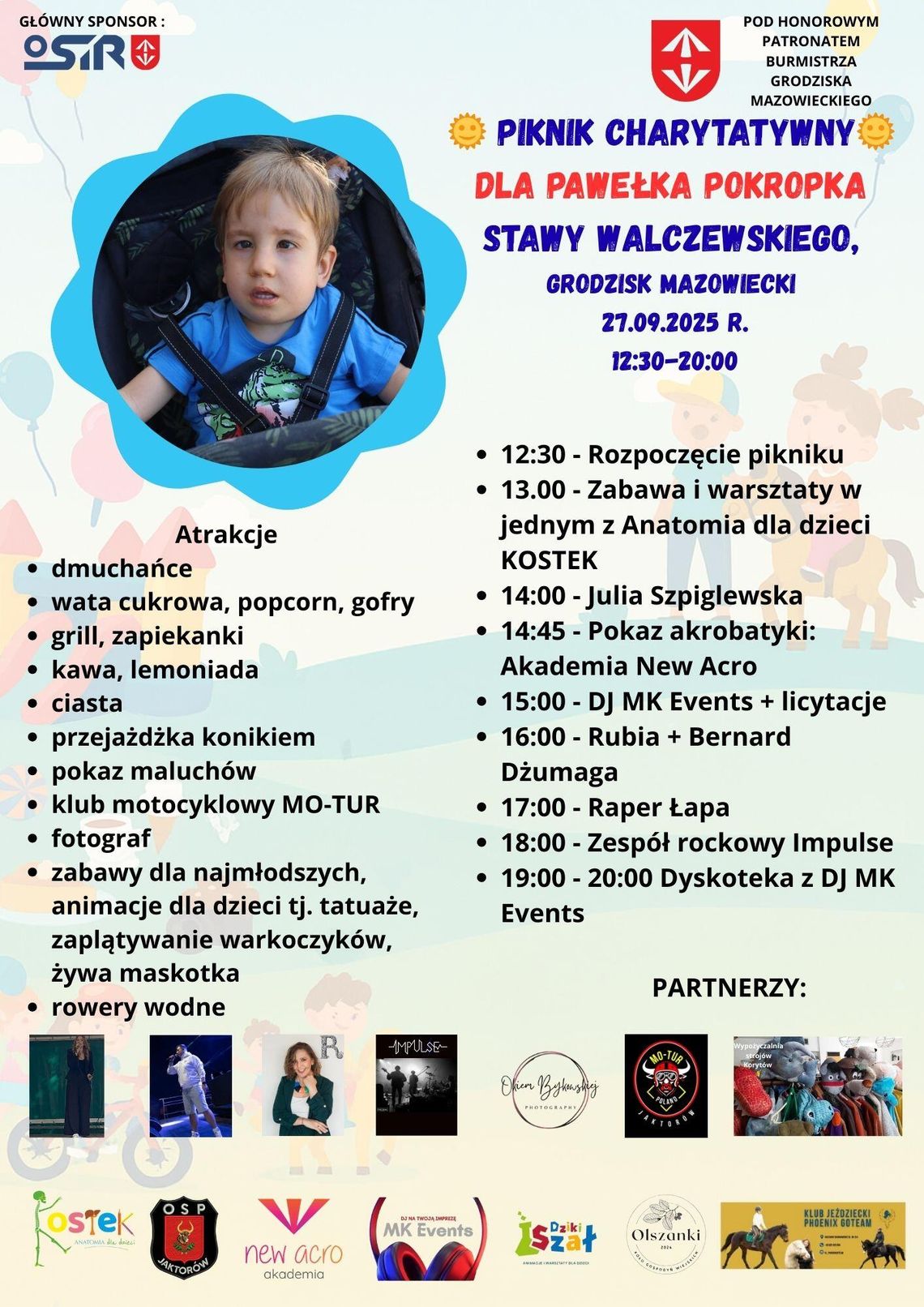 Piknik Charytatywny dla Pawełka Pokropka!