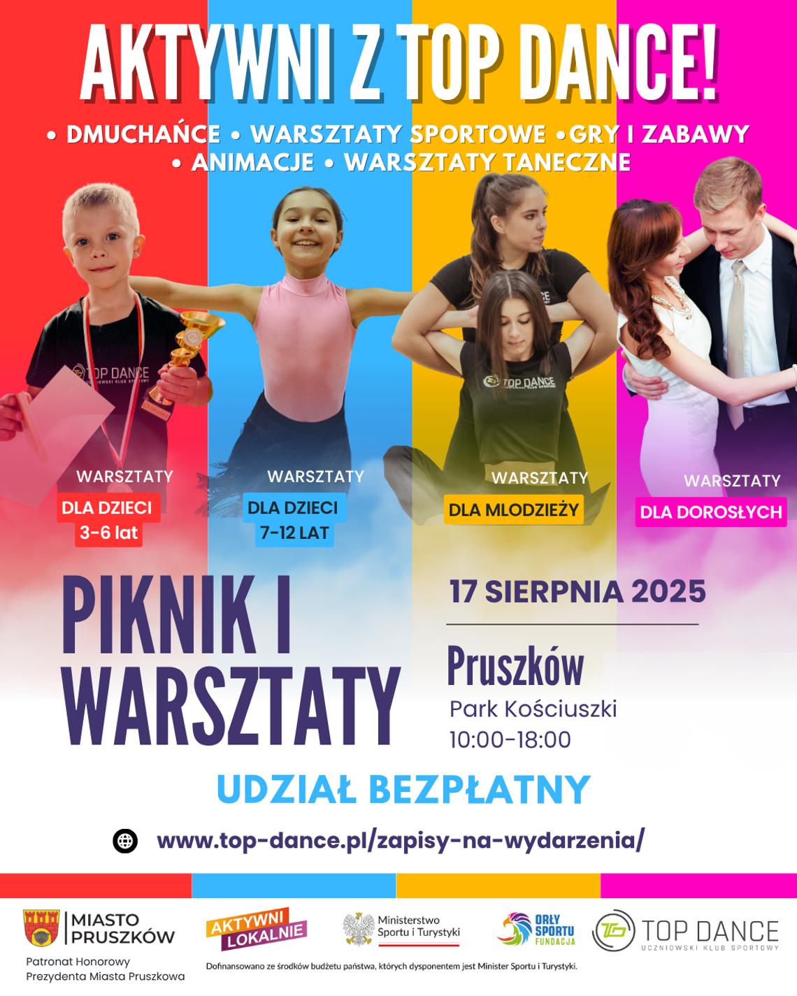 Piknik i Warsztaty - Aktywni z Top Dance!