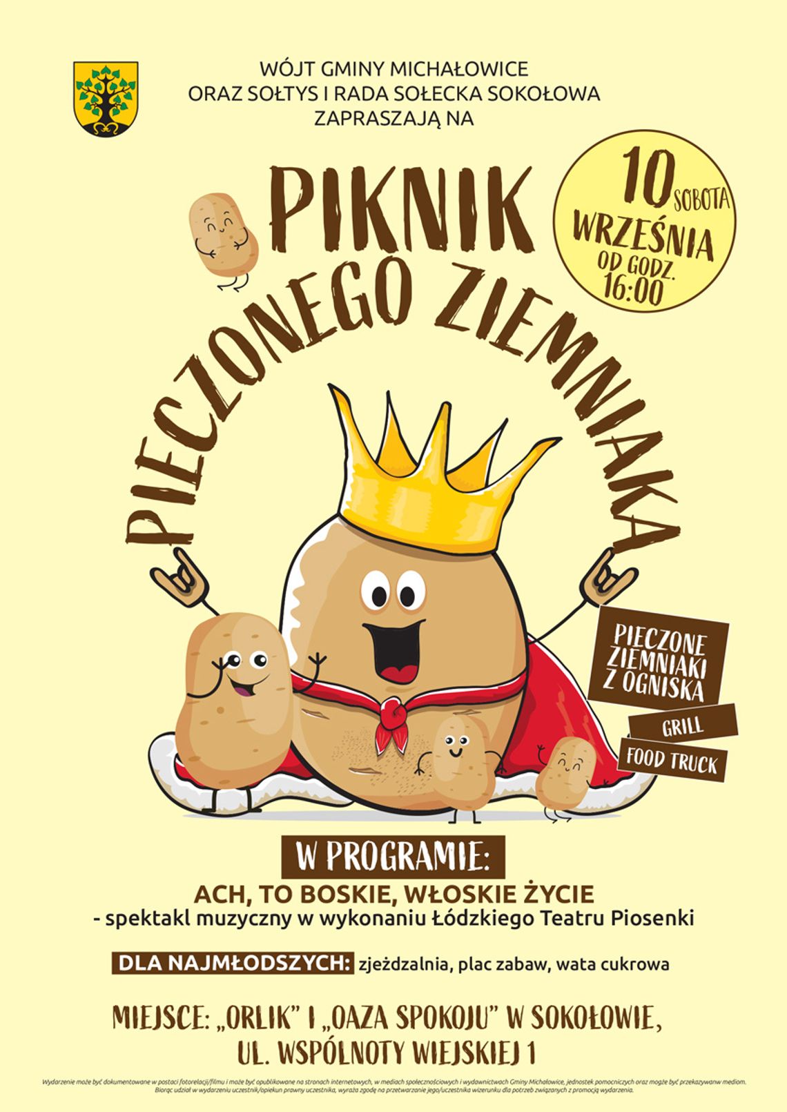 Piknik pieczonego ziemniaka w Sokołowie gm. Michałowice Piknik pieczonego ziemniaka w Sokołowie gm. Michałowice