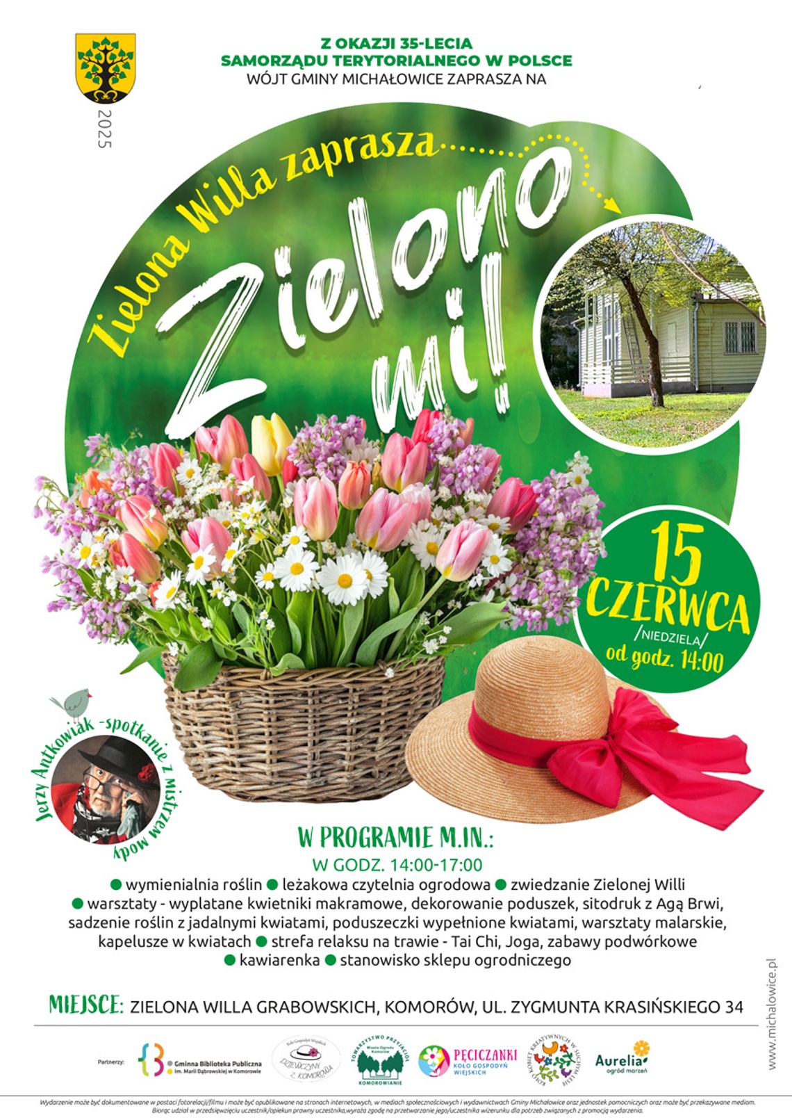 Piknik "Zielono mi". Zielona Willa zaprasza.... Piknik "Zielono mi". Zielona Willa zaprasza....