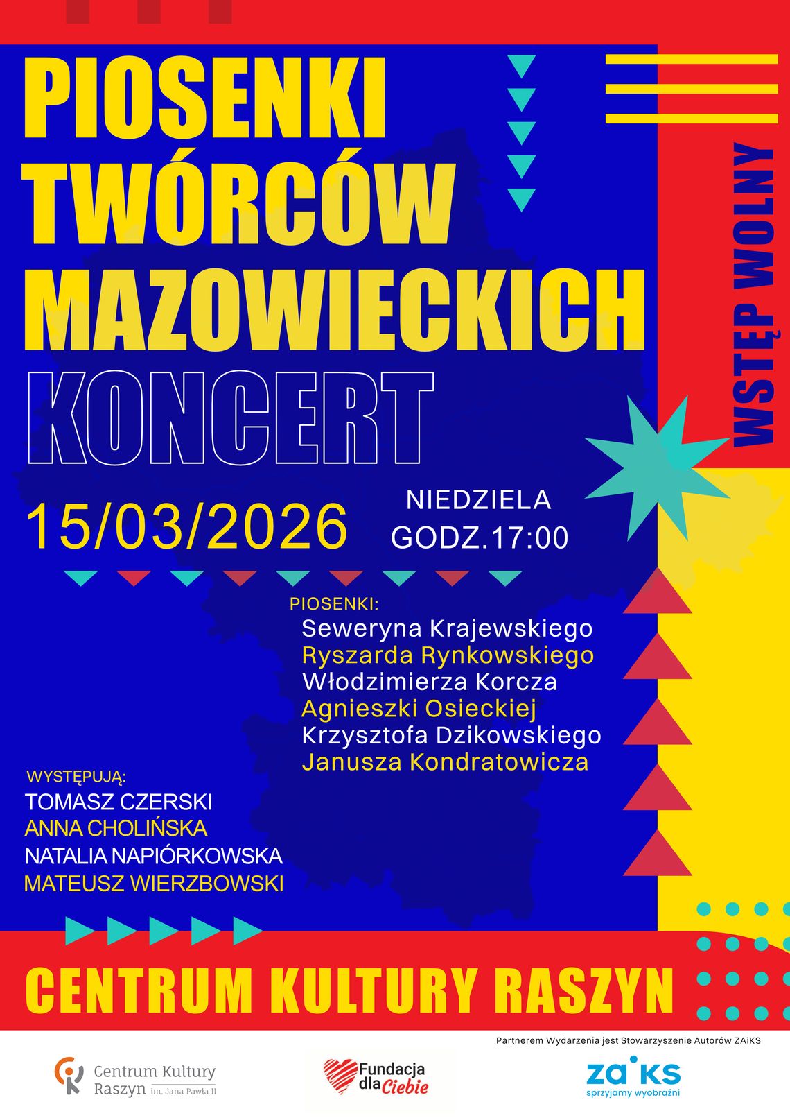 PIOSENKI TWÓRCÓW MAZOWIECKICH