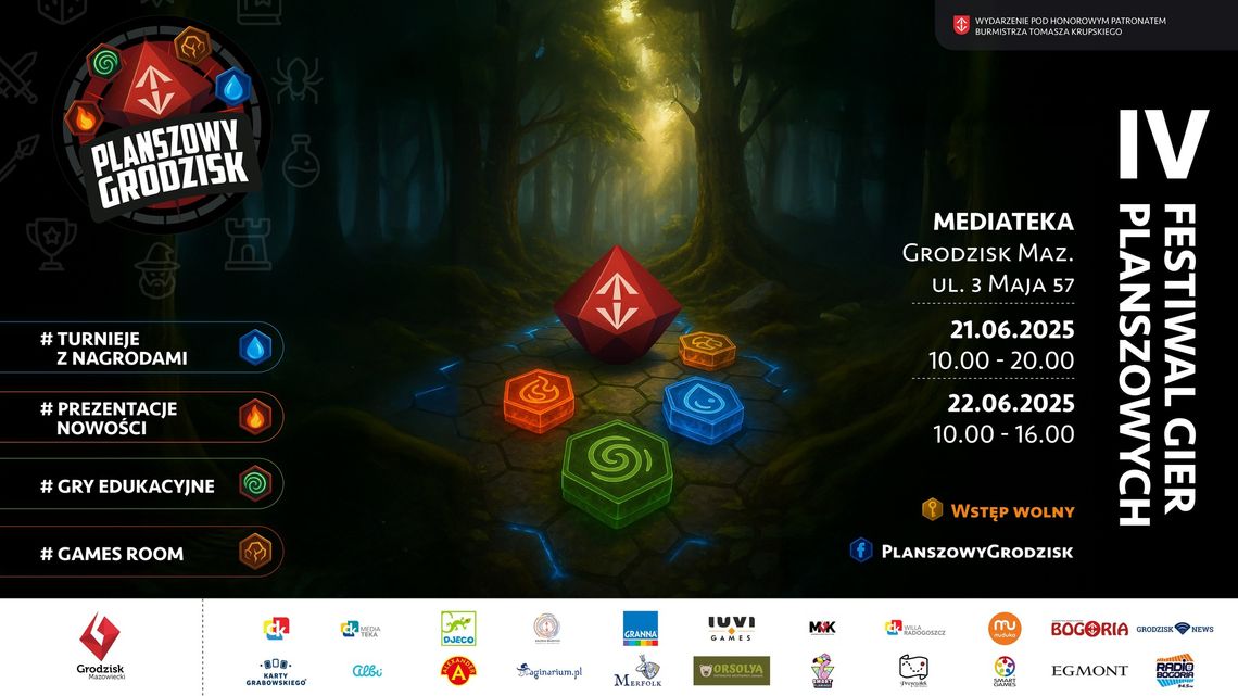 Planszowy Grodzisk - IV edycja Festiwalu Gier Planszowych Planszowy Grodzisk - IV edycja Festiwalu Gier Planszowych