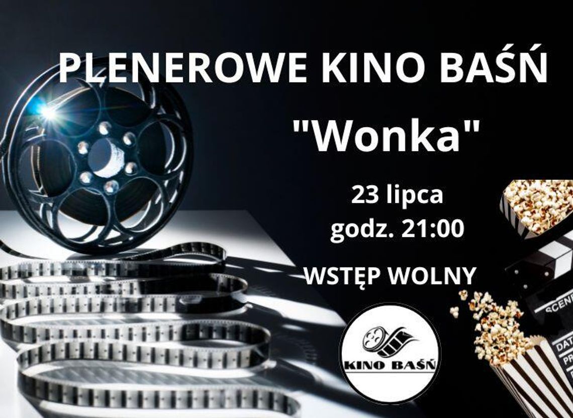 Plenerowe Kino Baśń w Piastowie - film pt. "Wonka"