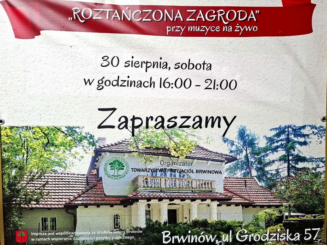 Potańcówka pod chmurką - Roztańczona Zagroda przy muzyce na żywo Potańcówka pod chmurką - Roztańczona Zagroda przy muzyce na żywo