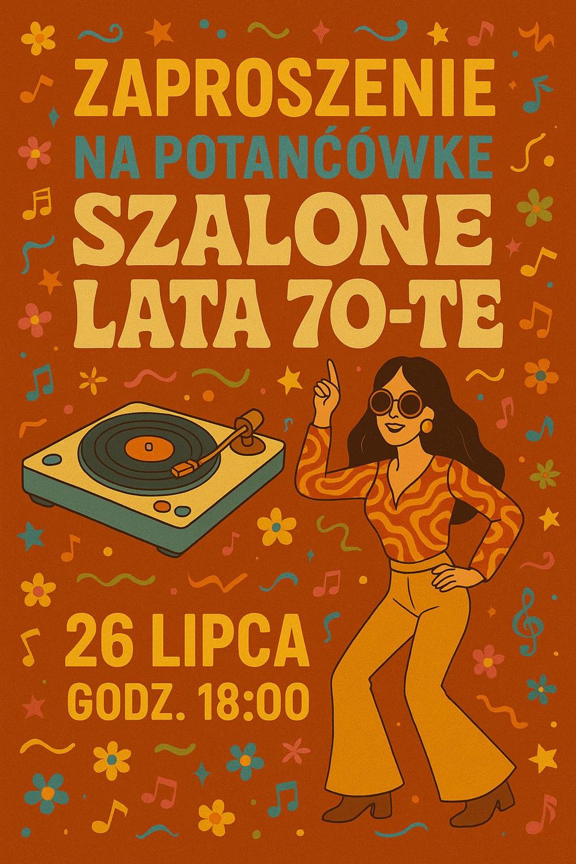 Potańcówka w rytmie szalonych lat 70-tych