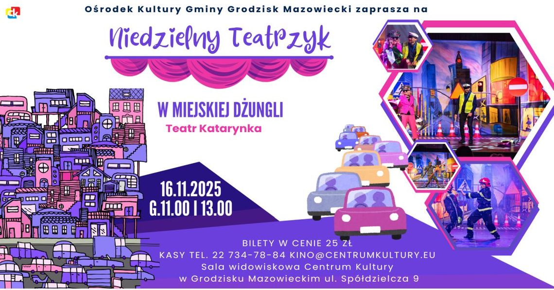 Spektakl edukacyjno-profilaktyczny dla dzieci - "W miejskiej dżungli" Spektakl edukacyjno-profilaktyczny dla dzieci - "W miejskiej dżungli"