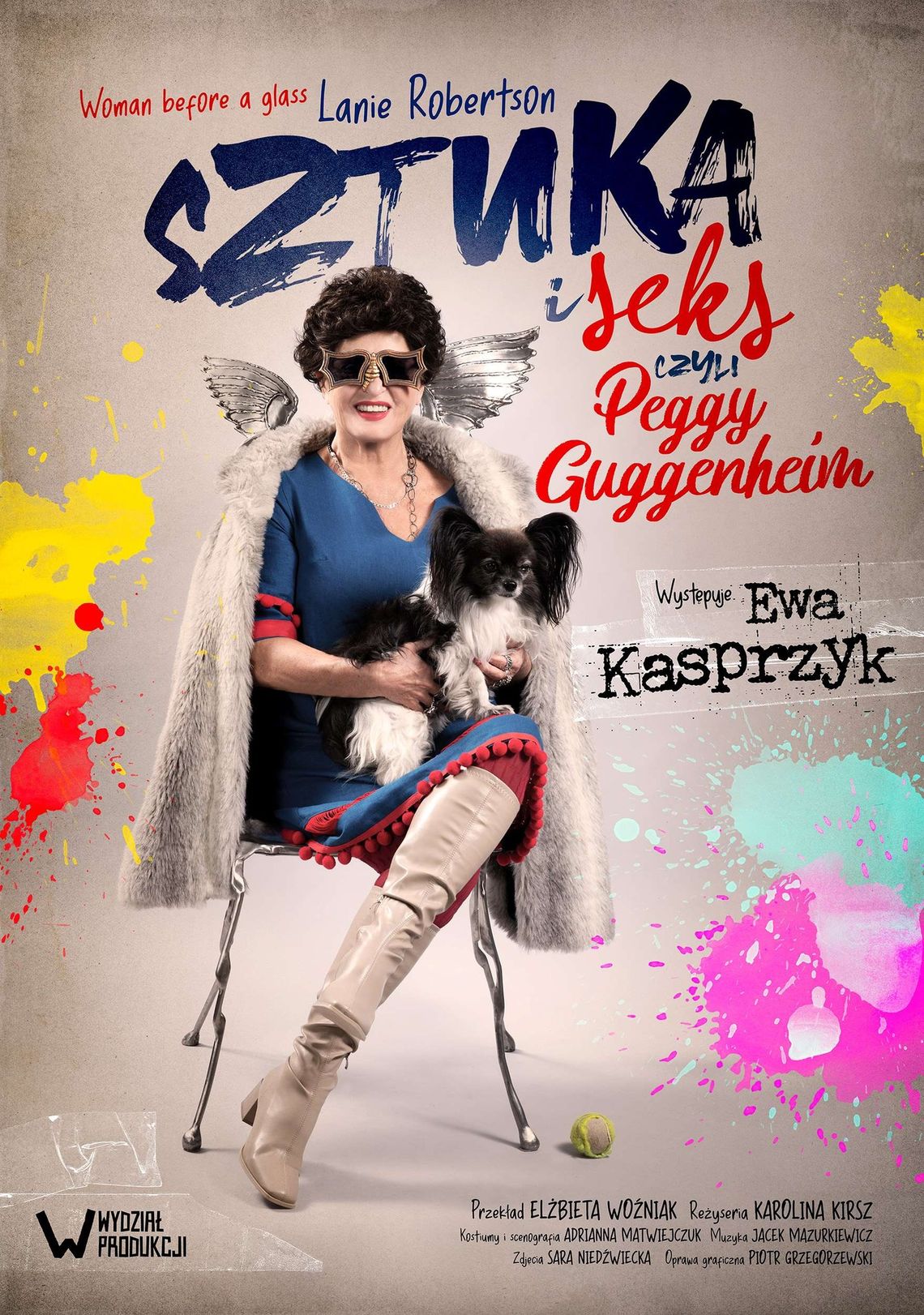 Spektakl "Sztuka i Seks", czyli Peggy Guggenheim Spektakl "Sztuka i Seks", czyli Peggy Guggenheim