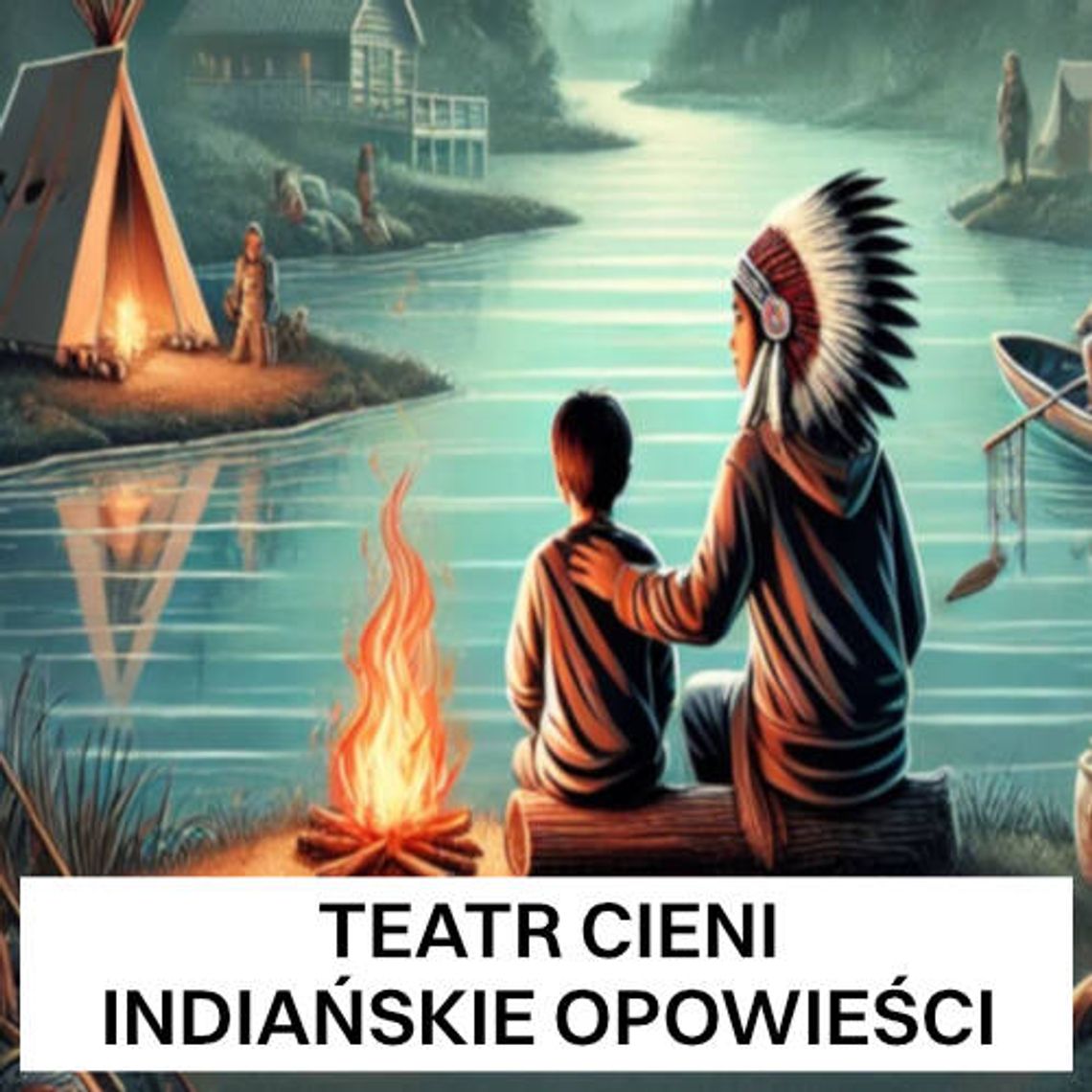 Spektakl Teatru Cieni: „Tenzunk i Anoki – Indiańskie Opowieści” Spektakl Teatru Cieni: „Tenzunk i Anoki – Indiańskie Opowieści”