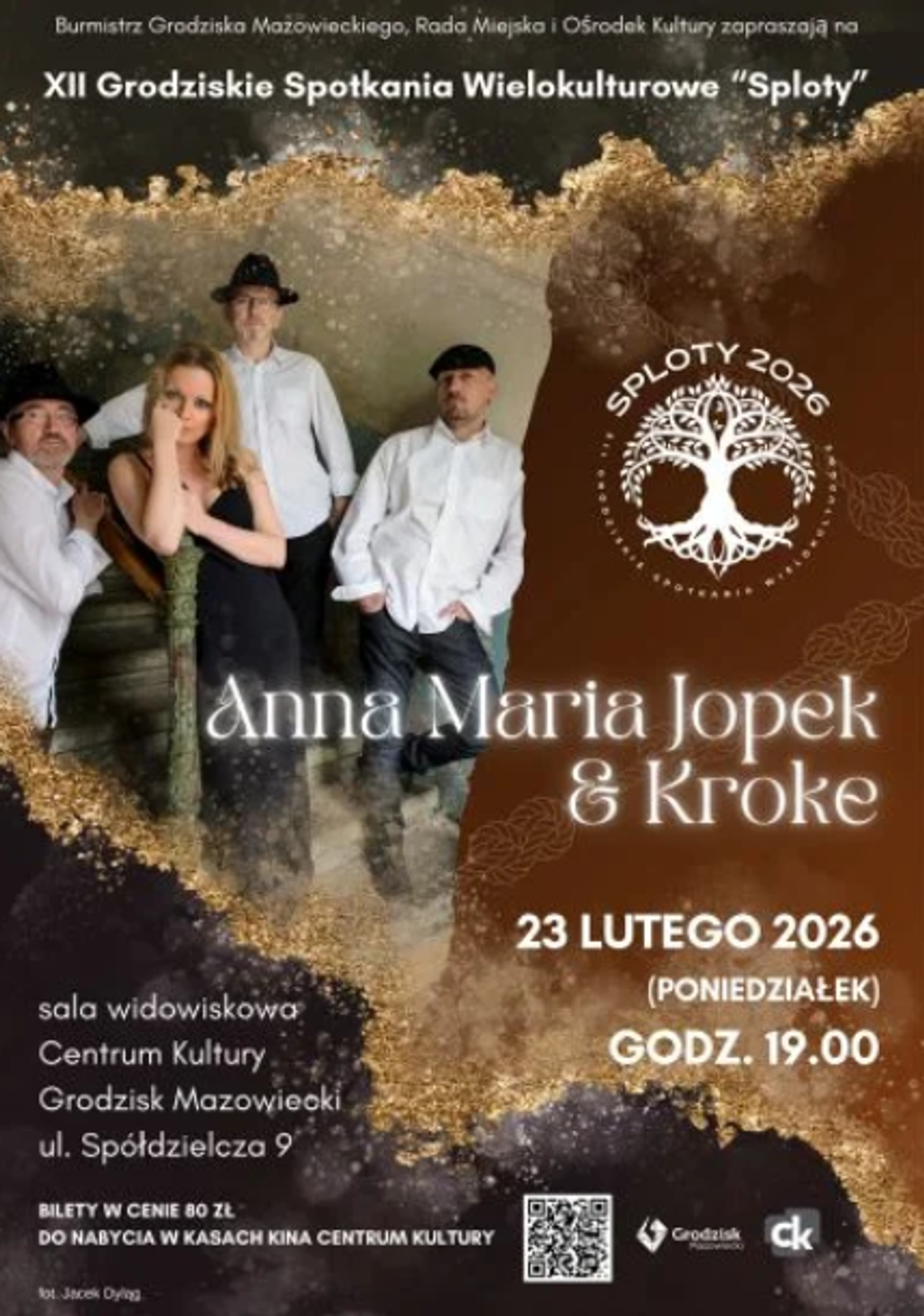 SPLOTY – Koncert Anny Marii Jopek i zespołu Kroke SPLOTY – Koncert Anny Marii Jopek i zespołu Kroke