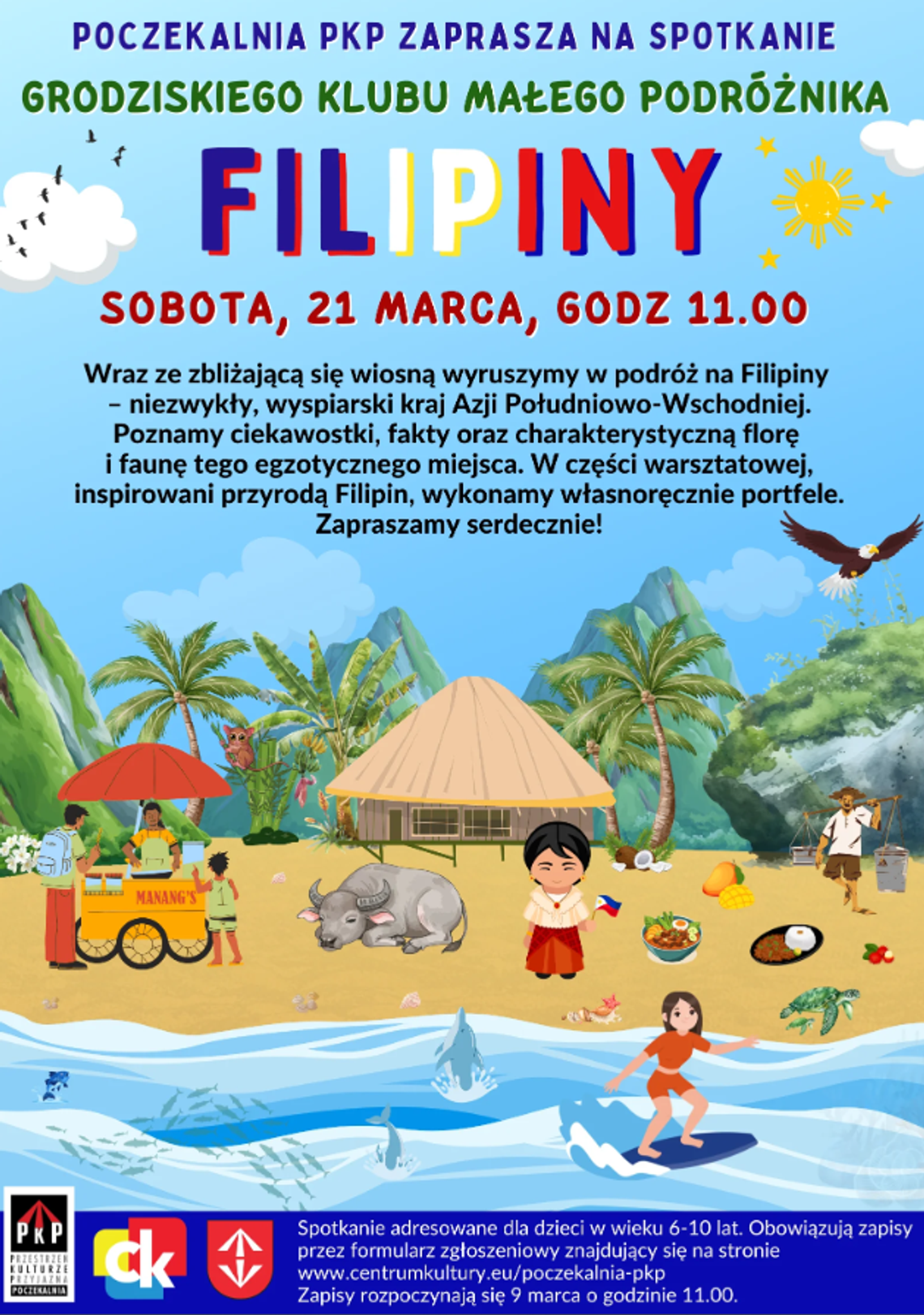 Spotkanie Grodziskiego Klubu Małego Podróżnika: Filipiny