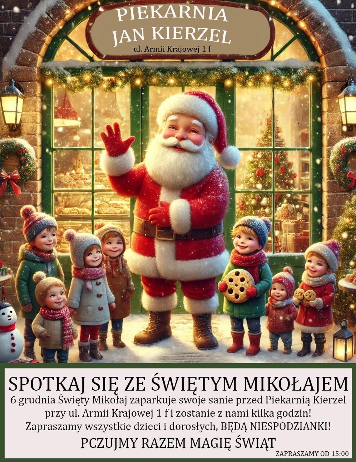 Spotkanie ze Świętym Mikołajem!