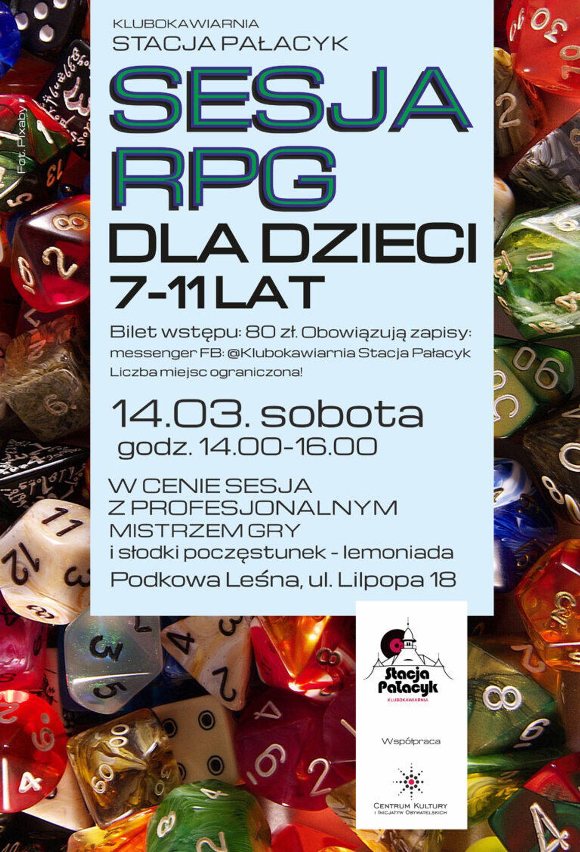 STACJA PAŁACYK: Sesja RPG dla dzieci