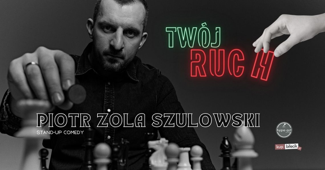 Stand-up Piotra Zola Szulowskiego w Grodzisku Mazowieckim Stand-up Piotra Zola Szulowskiego w Grodzisku Mazowieckim