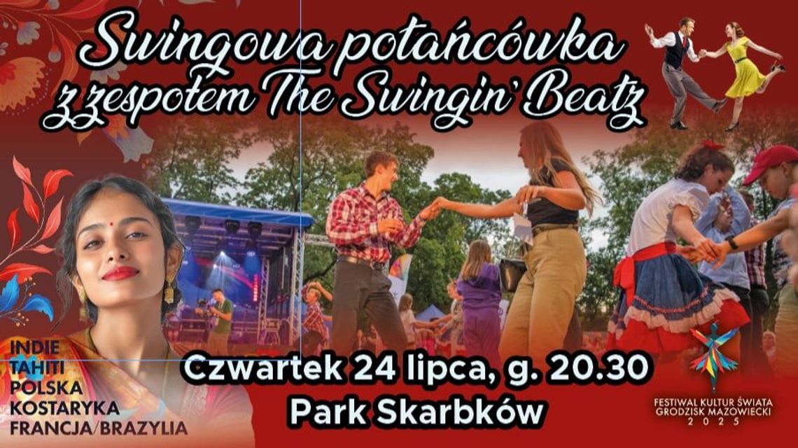 Swingowa Potańcówka z zespołem THE SWINGI BITZ Swingowa Potańcówka z zespołem THE SWINGI BITZ