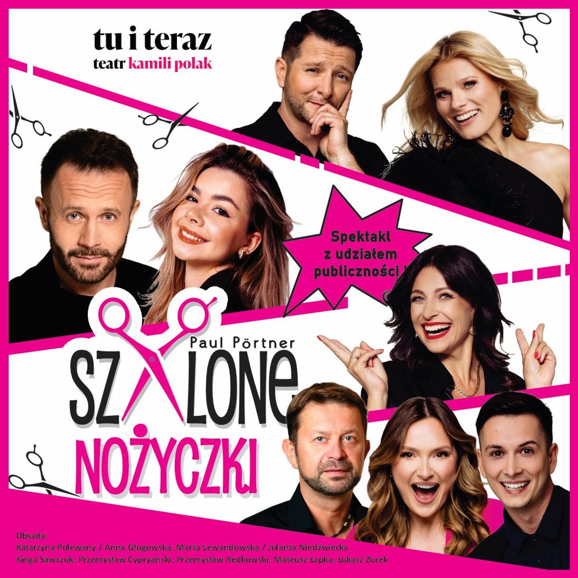 Szalony Spektakl Komediowy "Szalone nożyczki" Szalony Spektakl Komediowy "Szalone nożyczki"