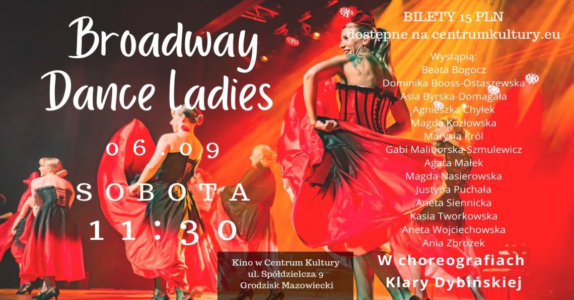 Taneczny Pokaz Broadway Dance Ladies