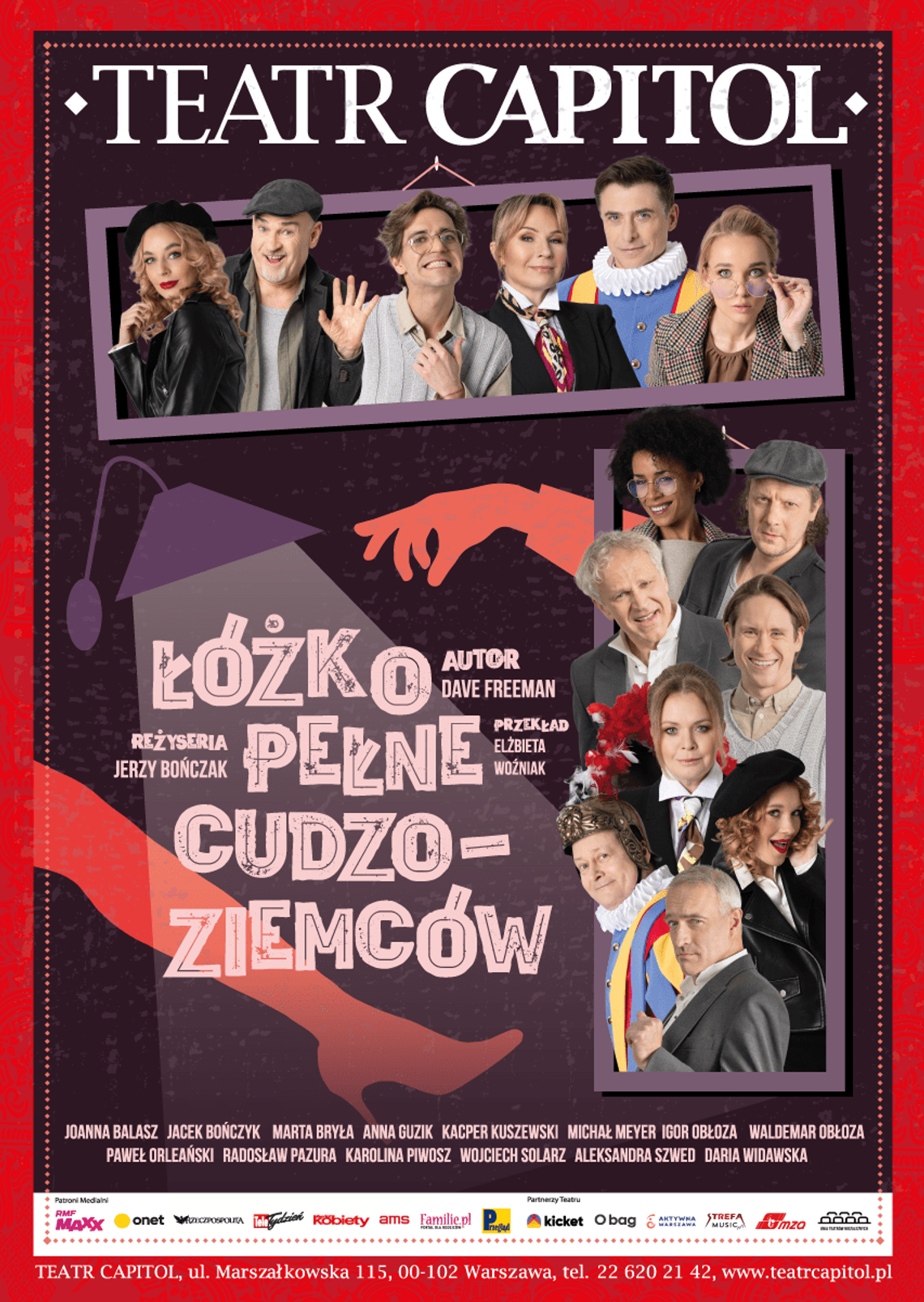 TEATR - spektakl: Łóżko pełne cudzoziemców TEATR - spektakl: Łóżko pełne cudzoziemców
