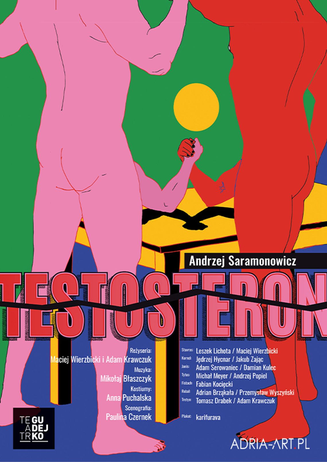 Testosteron - kultowa komedia w teatralnej odsłonie Testosteron - kultowa komedia w teatralnej odsłonie