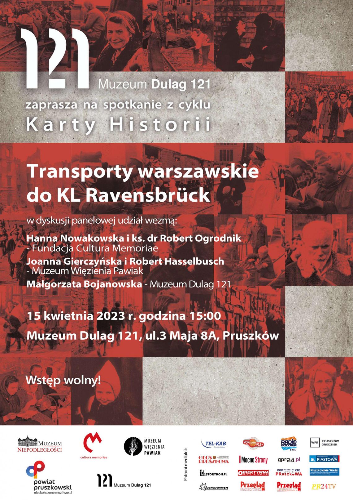 Transporty warszawskie do KL Ravensbrück – panel dyskusyjny w Muzeum Dulag 121 Transporty warszawskie do KL Ravensbrück – panel dyskusyjny w Muzeum Dulag 121