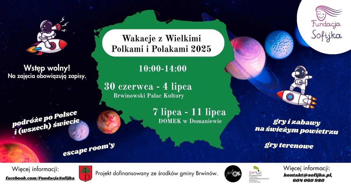 Wakacje z Wielkimi Polkami i Polakami 2025