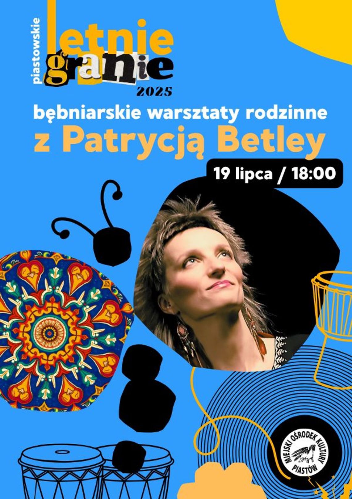 Warsztaty bębniarskie z Patrycją Betley w Piastowie