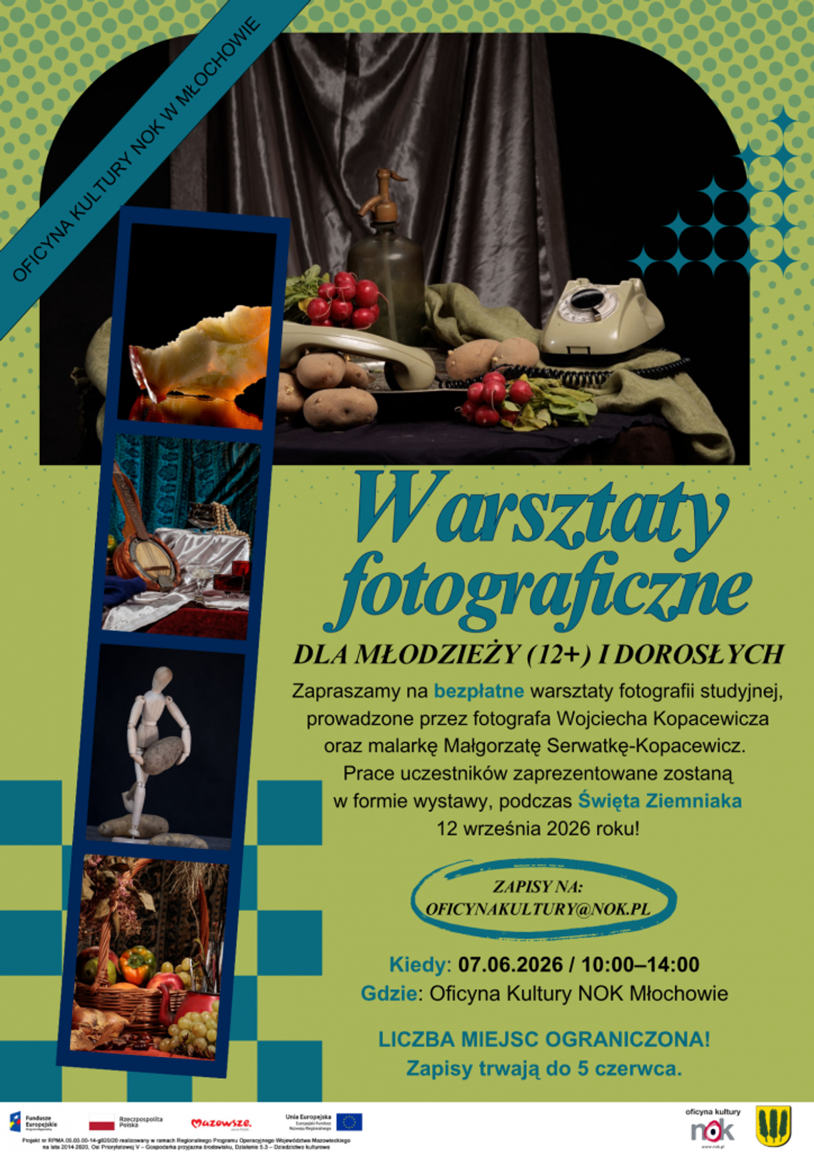Warsztaty fotograficzne dla młodzieży i dorosłych w Nadarzynie Warsztaty fotograficzne dla młodzieży i dorosłych w Nadarzynie