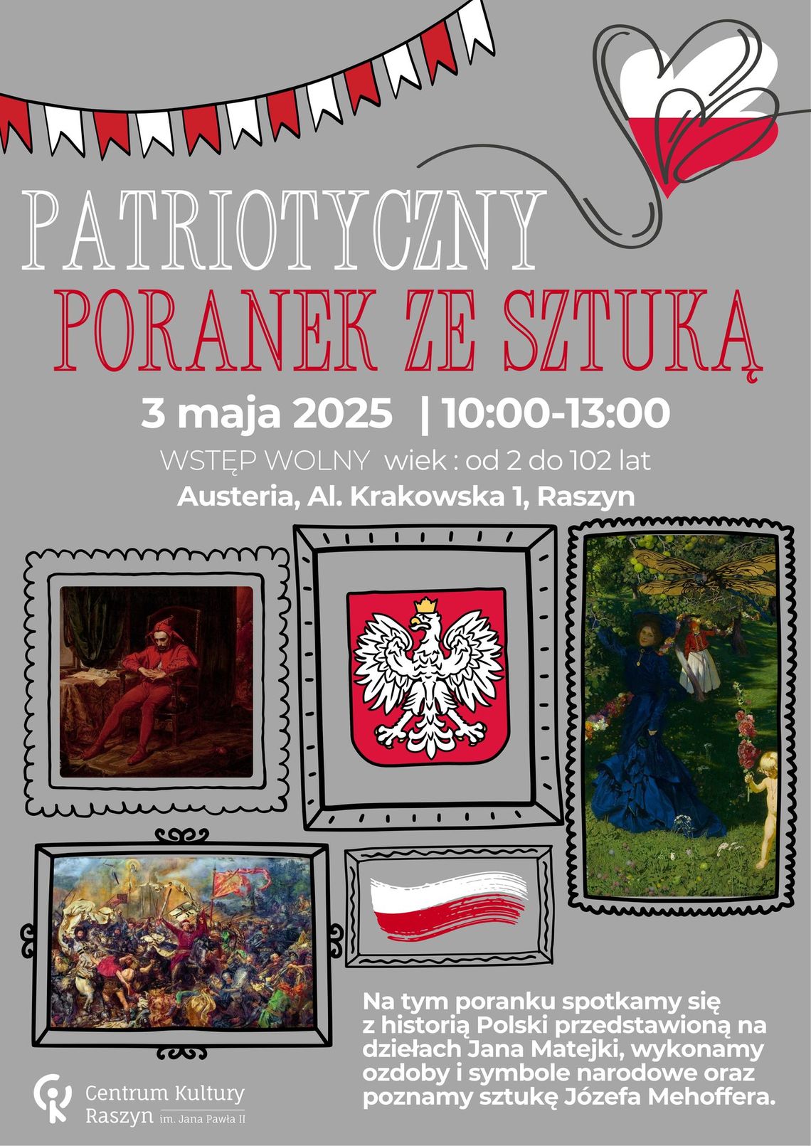 Warsztaty z cyklu Poranek ze Sztuką Warsztaty z cyklu Poranek ze Sztuką