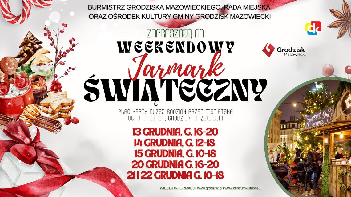 Weekendowy Jarmark Świąteczny Weekendowy Jarmark Świąteczny