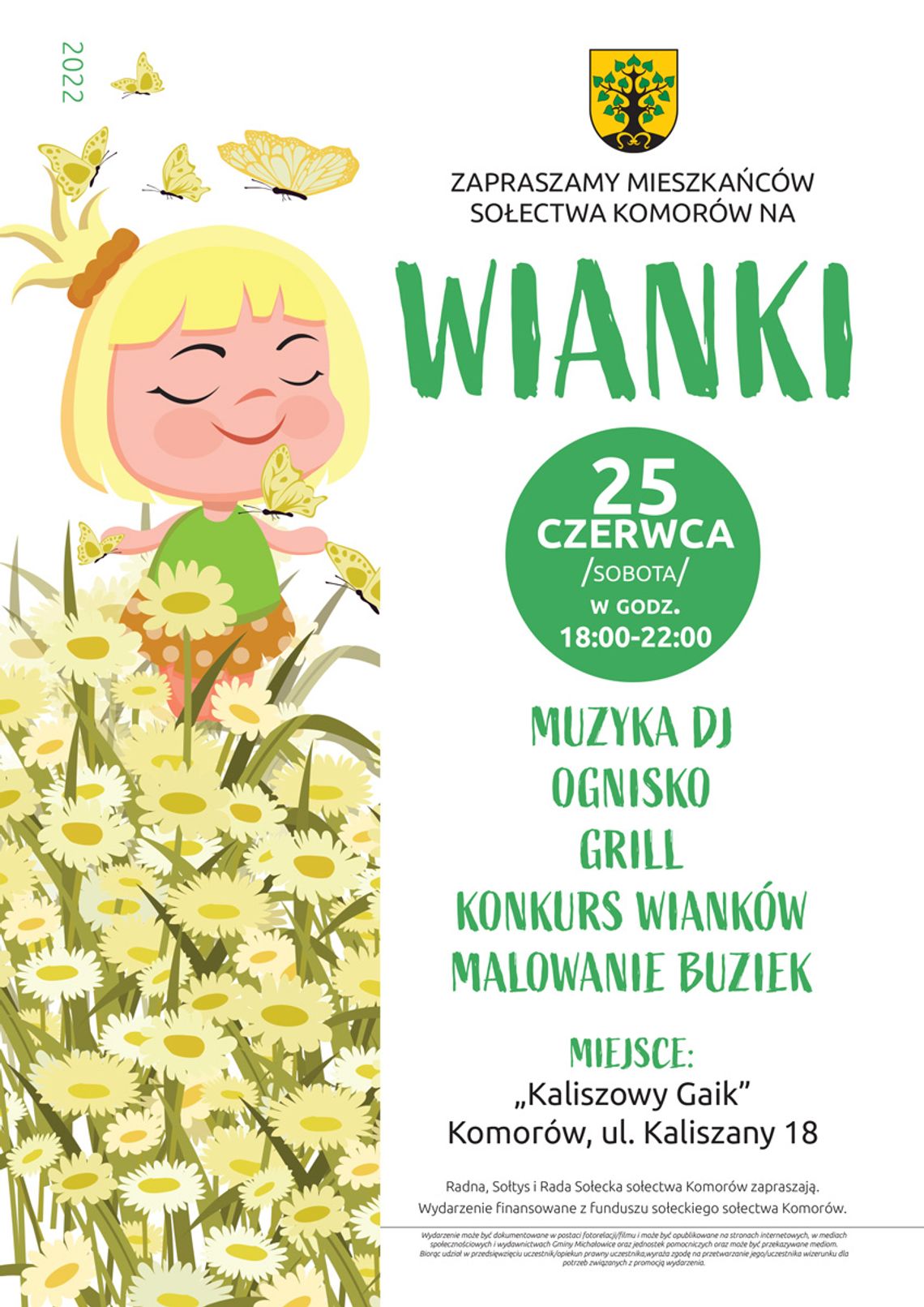 "Wianki" w sołectwie Komorów "Wianki" w sołectwie Komorów
