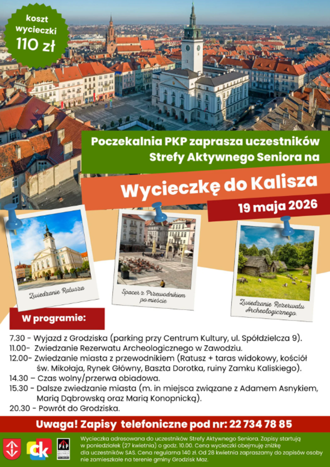 Wycieczka do Kalisza dla seniorów Wycieczka do Kalisza dla seniorów