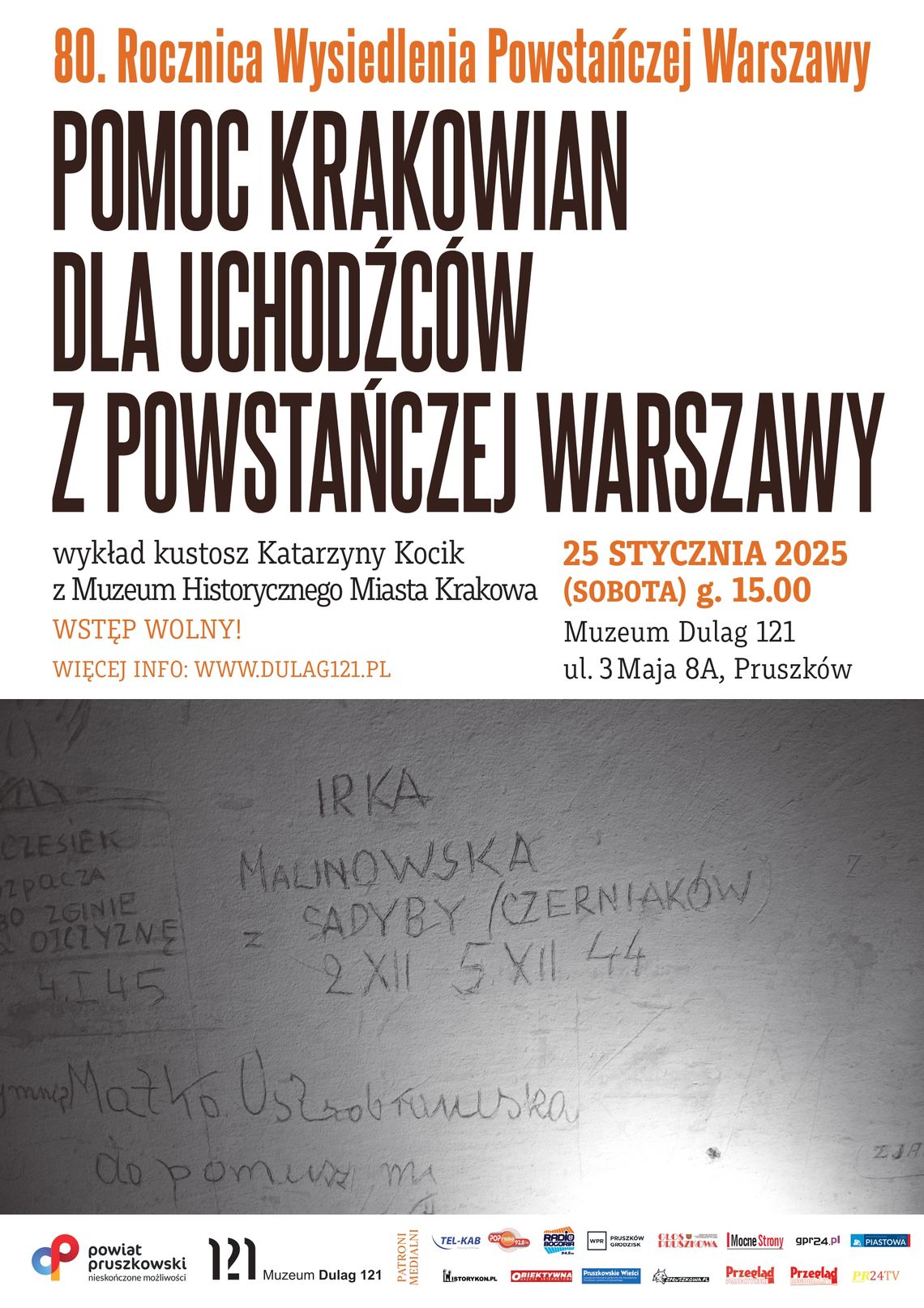 WYKŁAD Katarzyny Kocik - Pomoc krakowian dla uchodźców z powstańczej Warszawy WYKŁAD Katarzyny Kocik - Pomoc krakowian dla uchodźców z powstańczej Warszawy