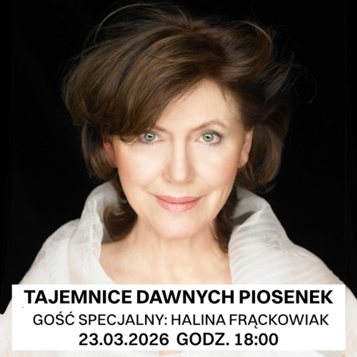 Wykład "Tajemnice dawnych piosenek" z Haliną Frąckowiak!