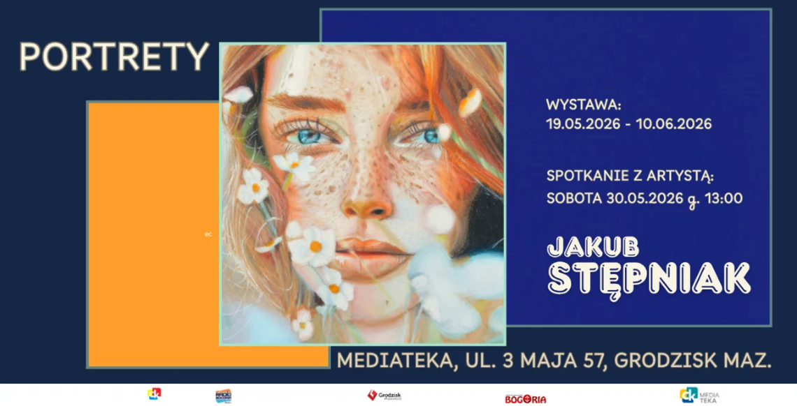 Wystawa „Portrety” Jakuba Stępniaka