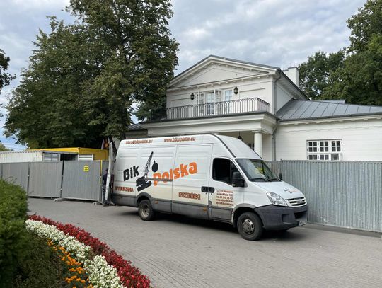 Prace w zabytkowym Pałacyku Potulickich przy Placu Jana Pawła II trwają!