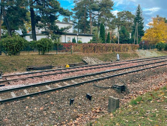 Tak wygląda remont torów WKD w Komorowie [GALERIA ZDJĘĆ]