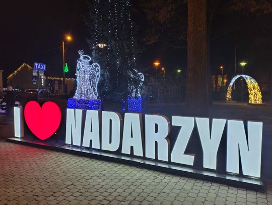 Nadarzyn rozświetlony świąteczną iluminacją