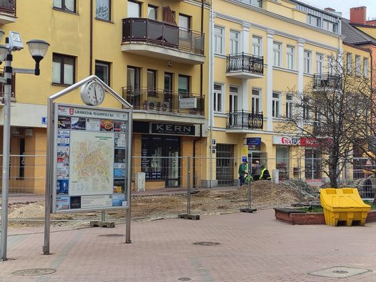 Modernizacja deptaka w Grodzisku Mazowieckim