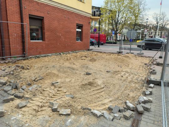 Modernizacja deptaka w Grodzisku Mazowieckim