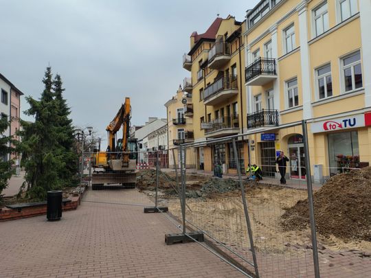 Modernizacja deptaka w Grodzisku Mazowieckim