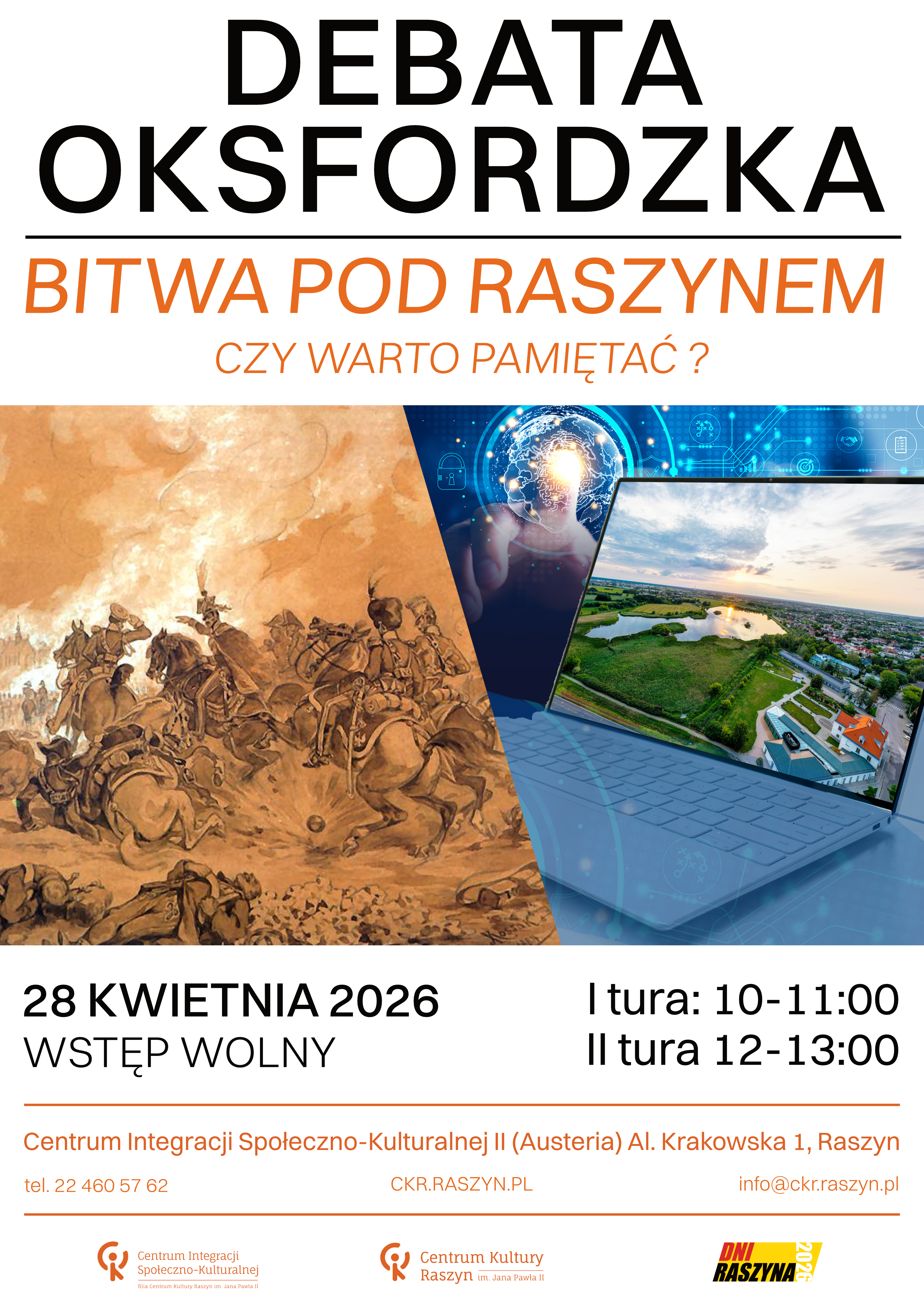 Debata oxfordzka: „Bitwa pod Raszynem – czy warto pamiętać?”