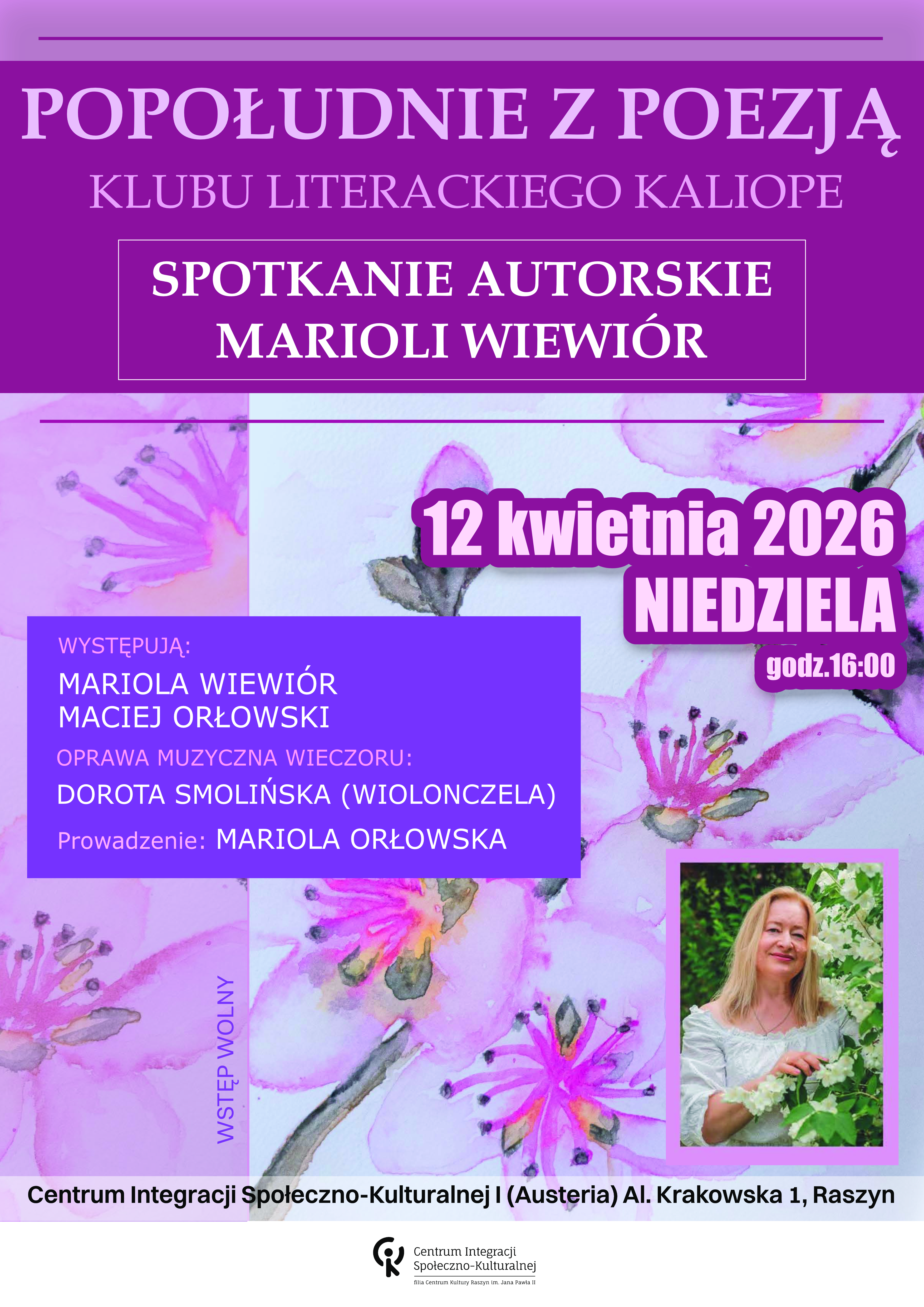 Popołudnie z Poezją Kaliope