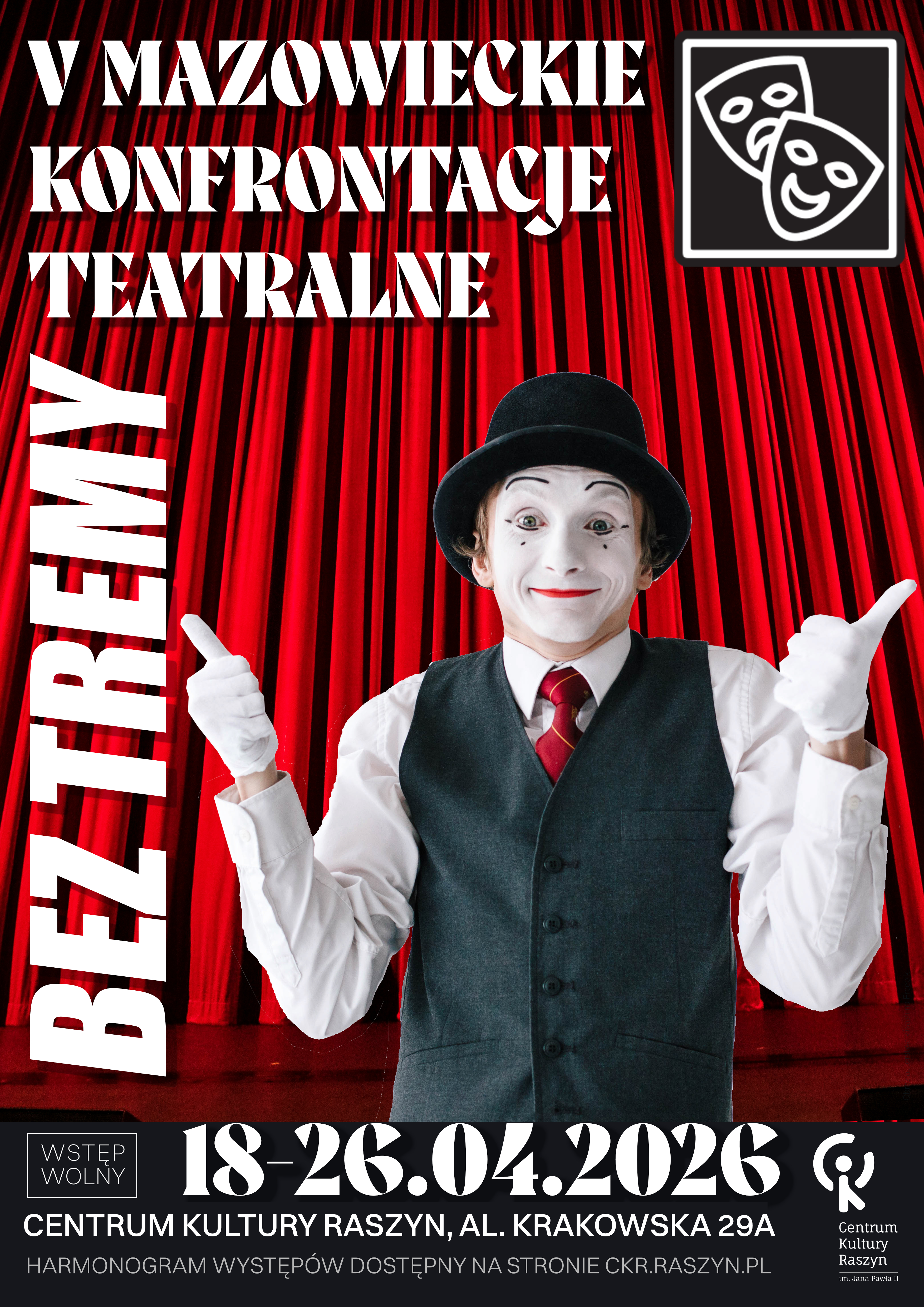 V Mazowieckie Konfrontacje Teatralne „BEZ TREMY”