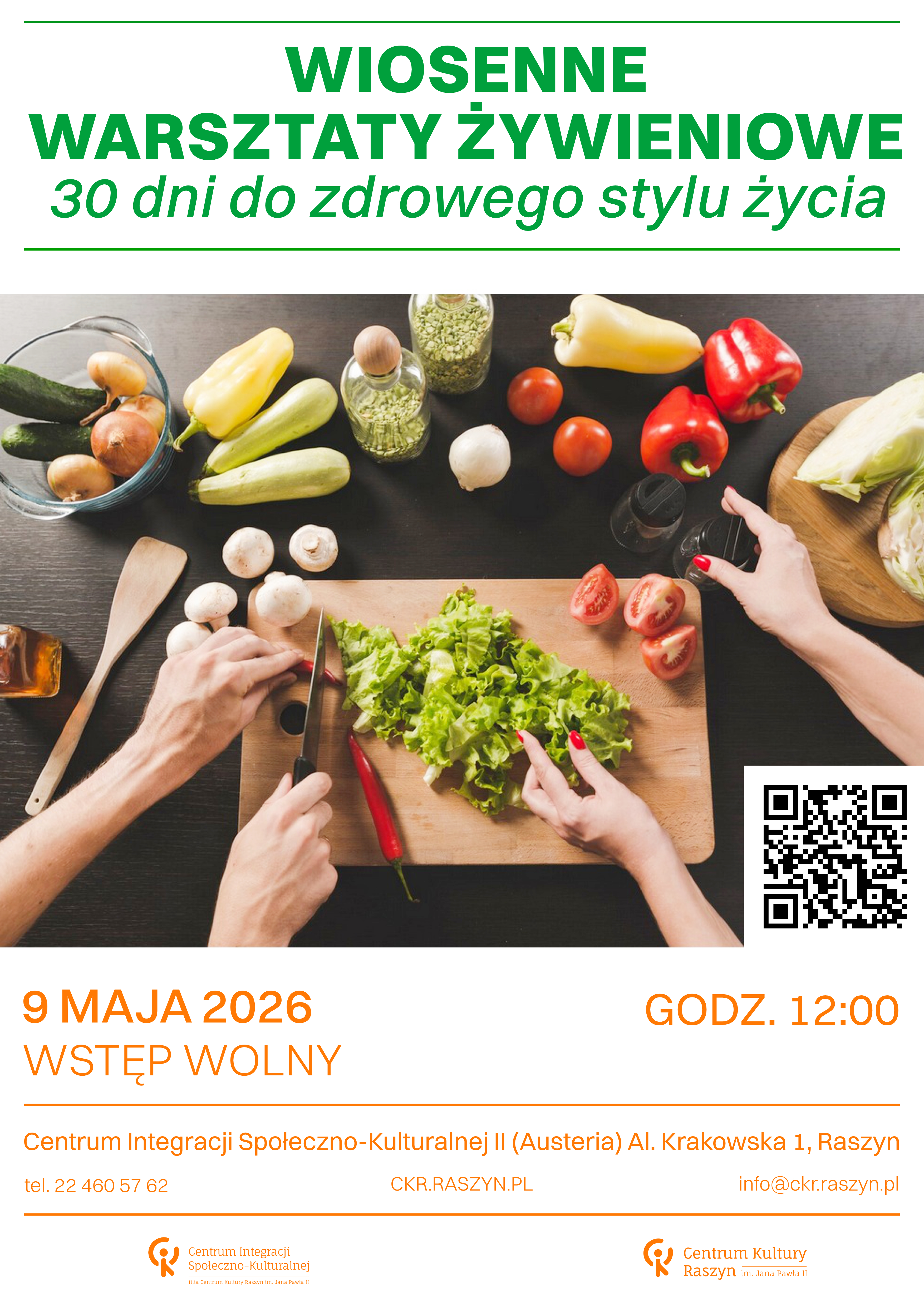 Wiosenne warsztaty żywieniowe "30 dni do zdrowego stylu życia"