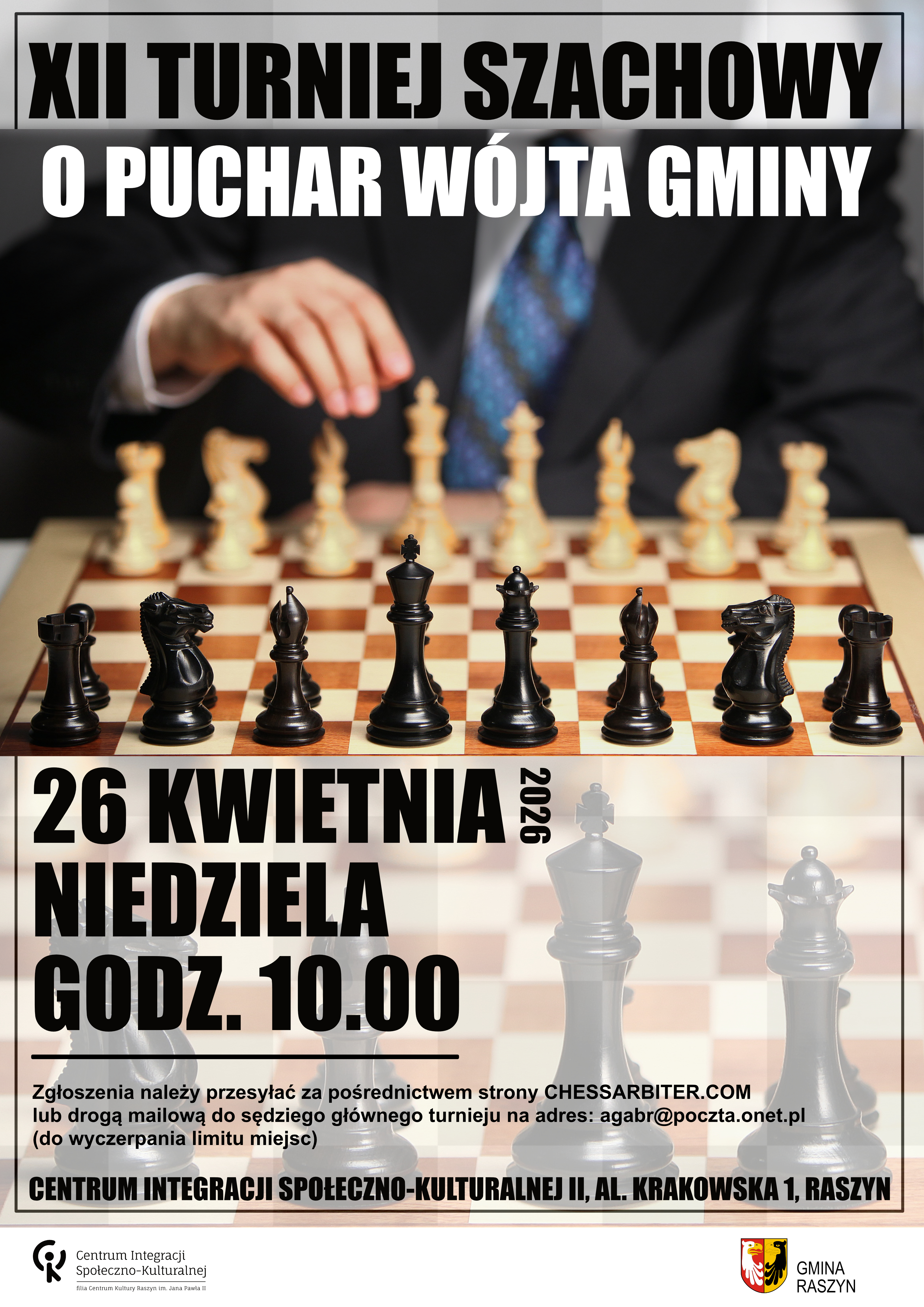 XII Turniej Szachowy o Puchar Wójta Gminy Raszyn