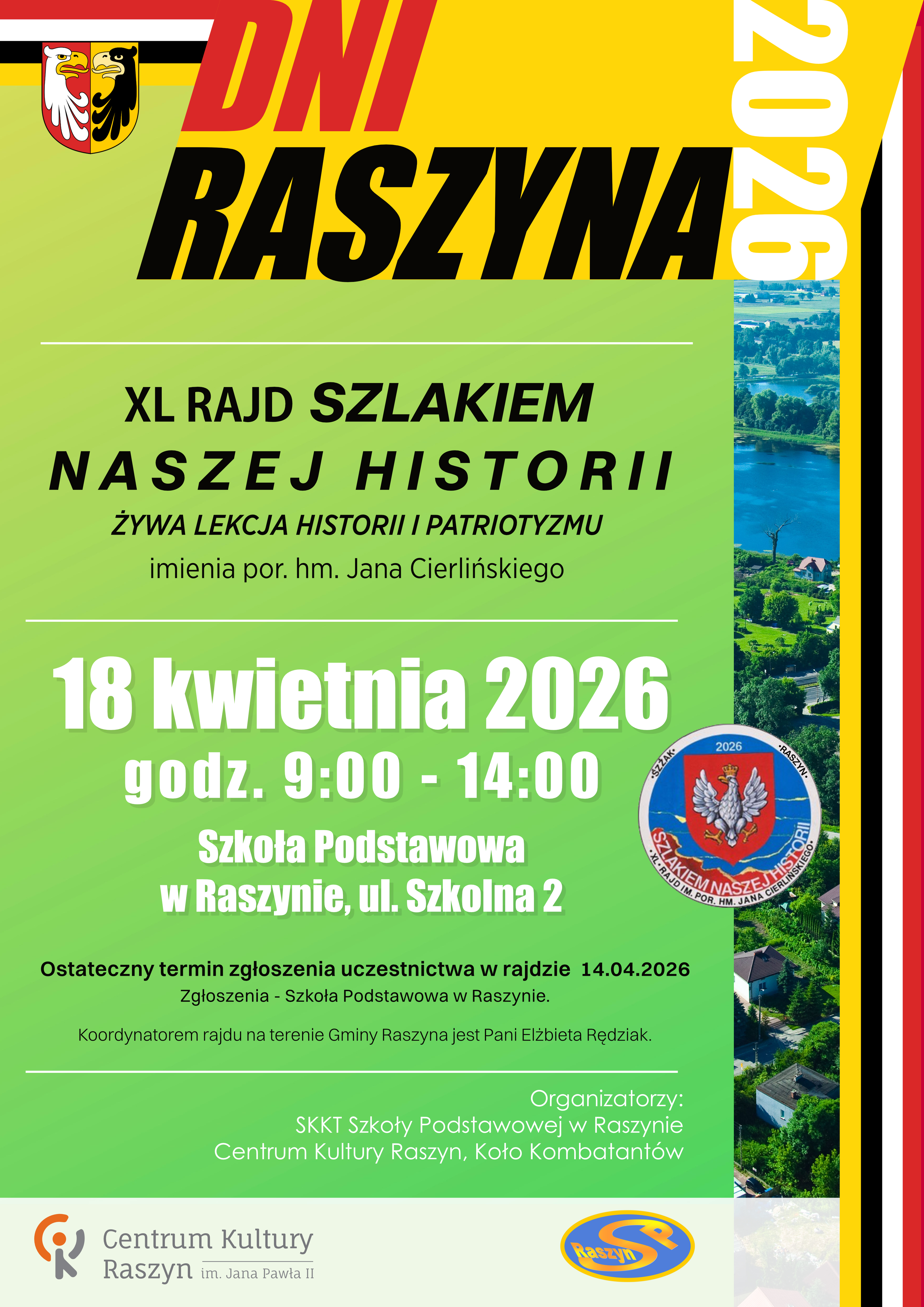 XL RAJD ,,SZLAKIEM NASZEJ HISTORII"